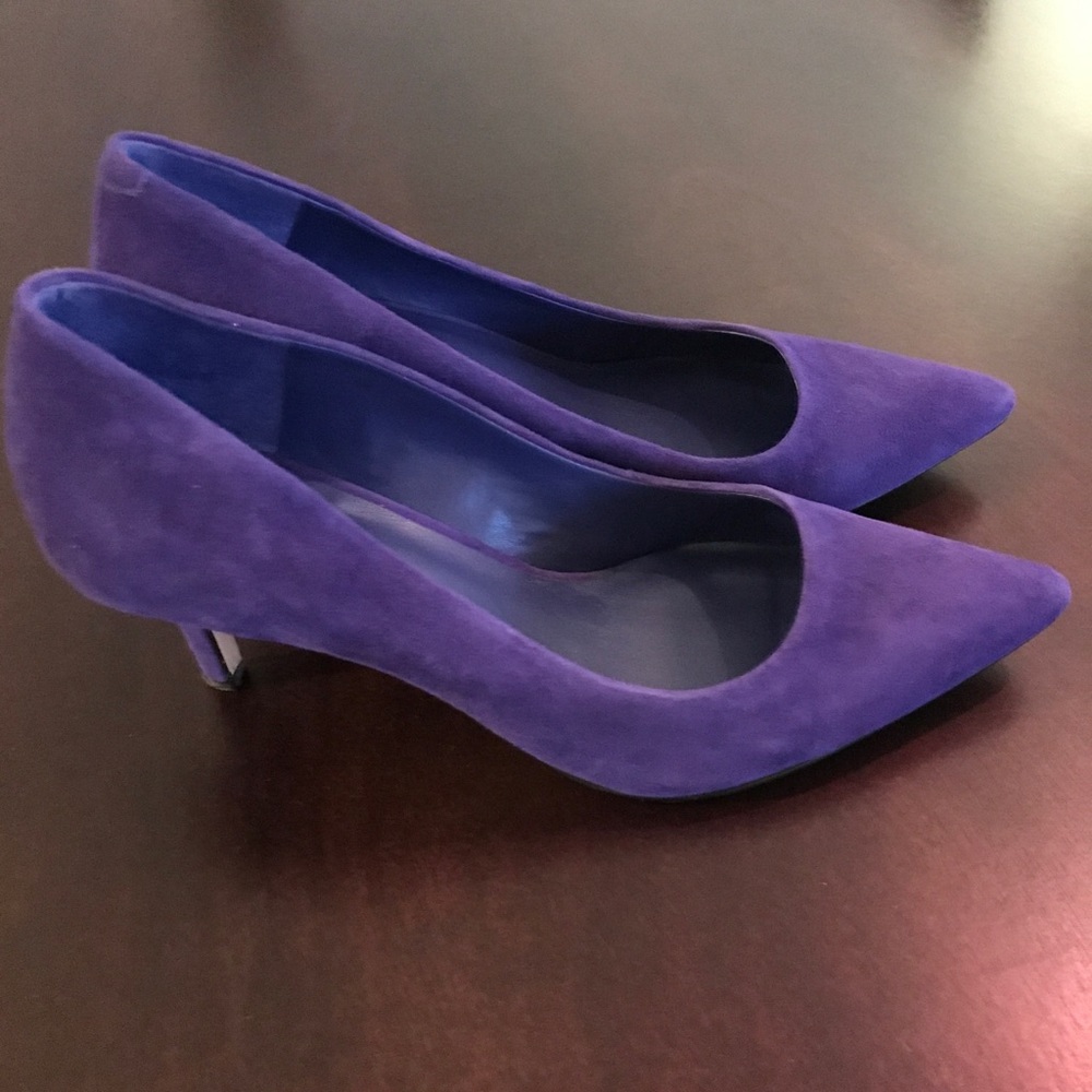 Lord & Tape Cobalt Blue Pumps